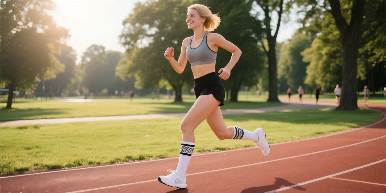 Unisex Athletic Cushioned Quarter Socks Perfect for active women who demand comfort and flair in every move.