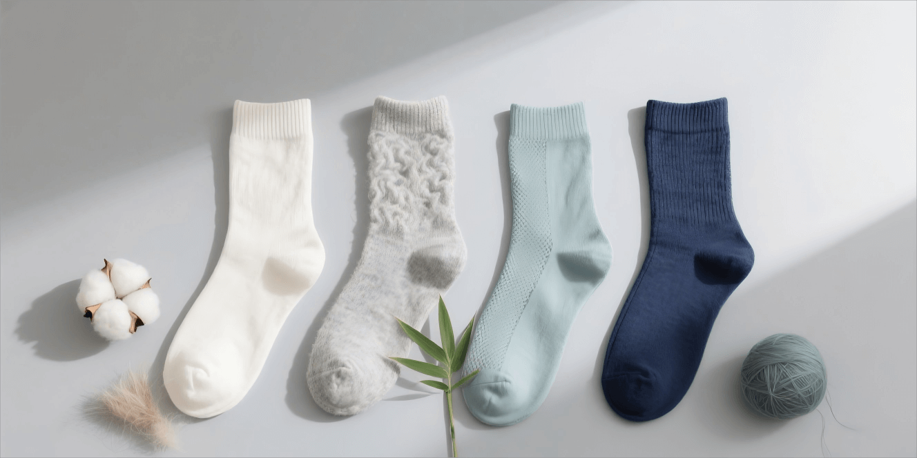 Sock Materials Compared Cotton vs Merino vs Bamboo vs Nylon