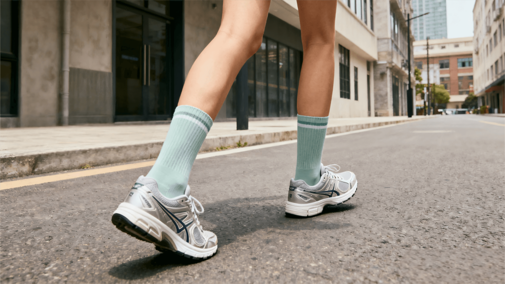 CLOSEMATE Women’s Crew Cotton Sports Socks From Gym to Street