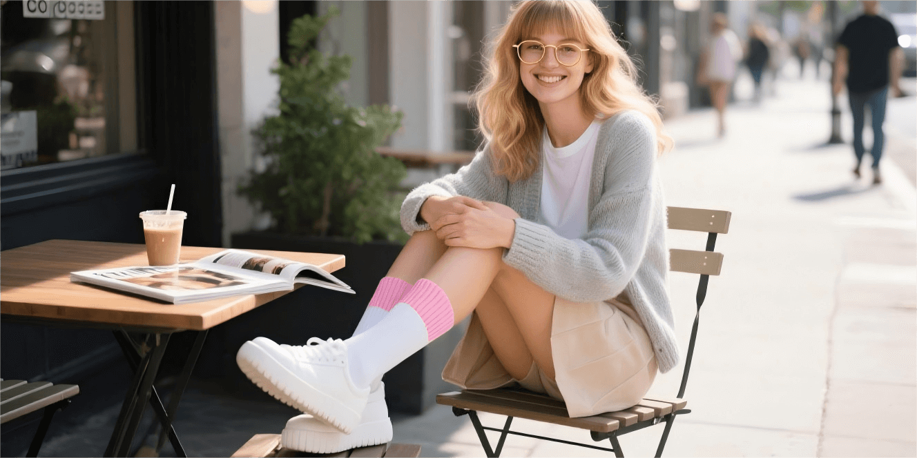 Womens Calf Socks for Fashion and Comfort