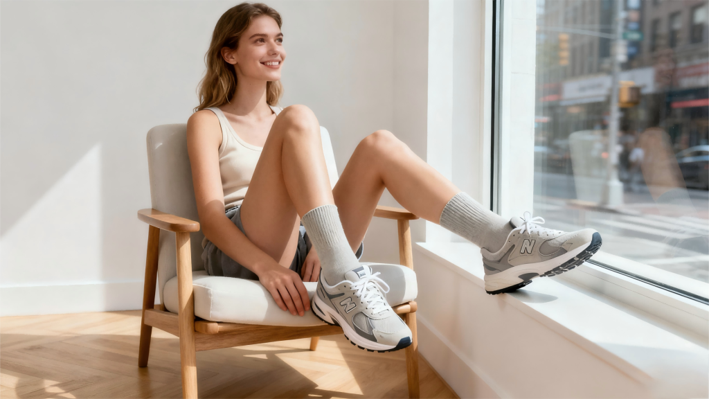 womens crew socks-thermal