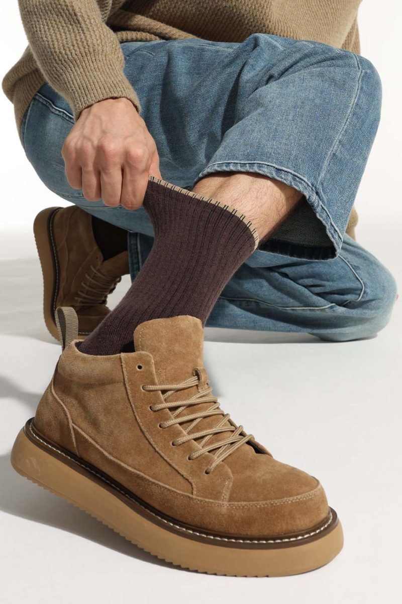 Unisex Wool Thermal Casual Mid-Calf Socks