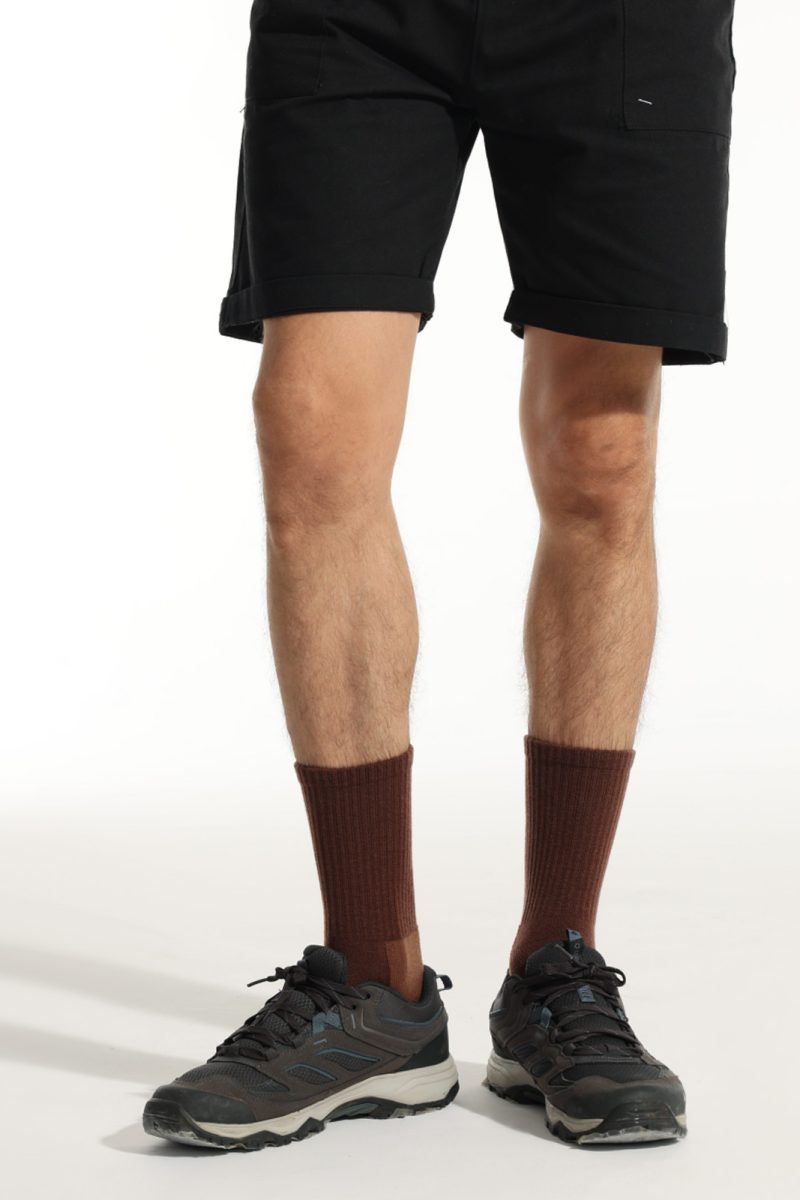 Men's Wool Thermal Outdoor Hiking Mid-Calf Socks