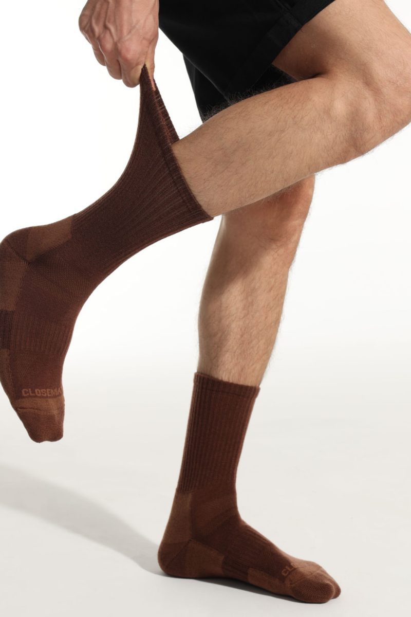 Men's Wool Thermal Outdoor Hiking Mid-Calf Socks