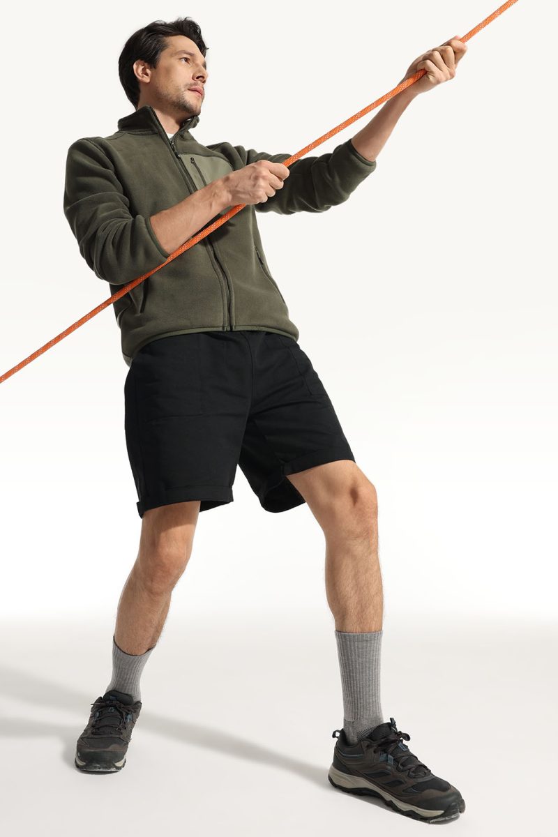 Men's Wool Thermal Outdoor Hiking Mid-Calf Socks