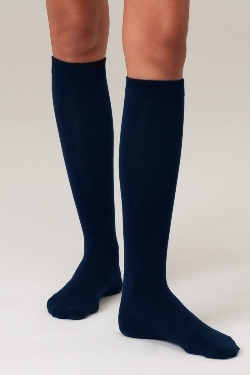 Women's Knee-High Cotton Casual Socks