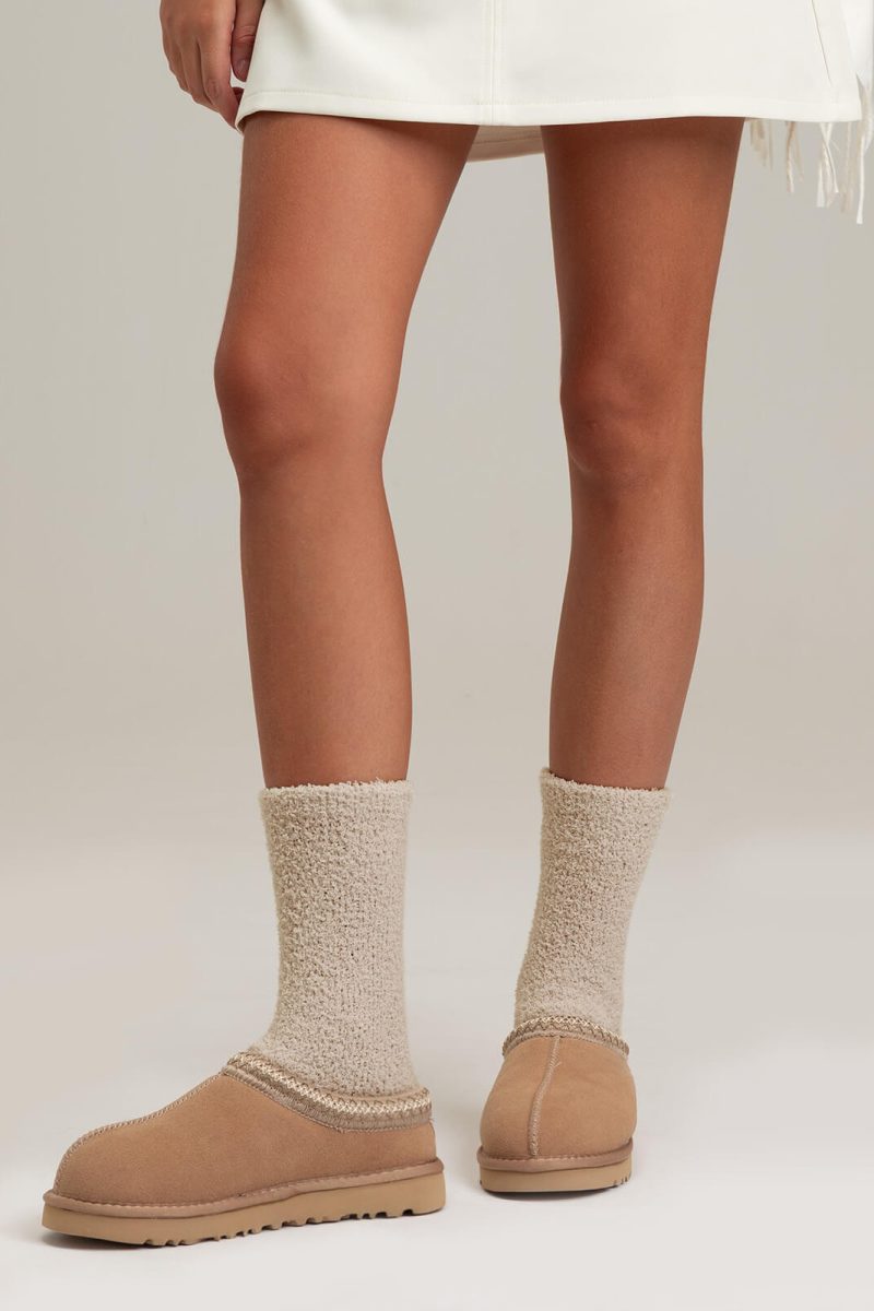 Women's Mid-Calf Thermal Fuzzy Socks
