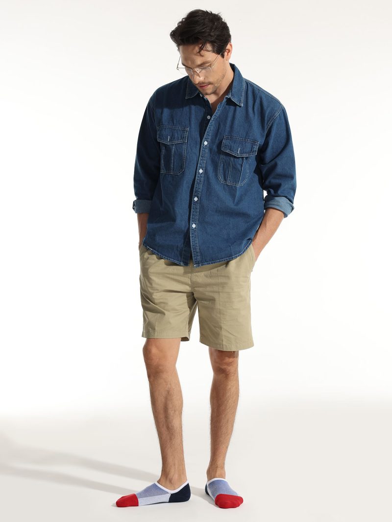 Men's No Show Everyday Colorful Socks