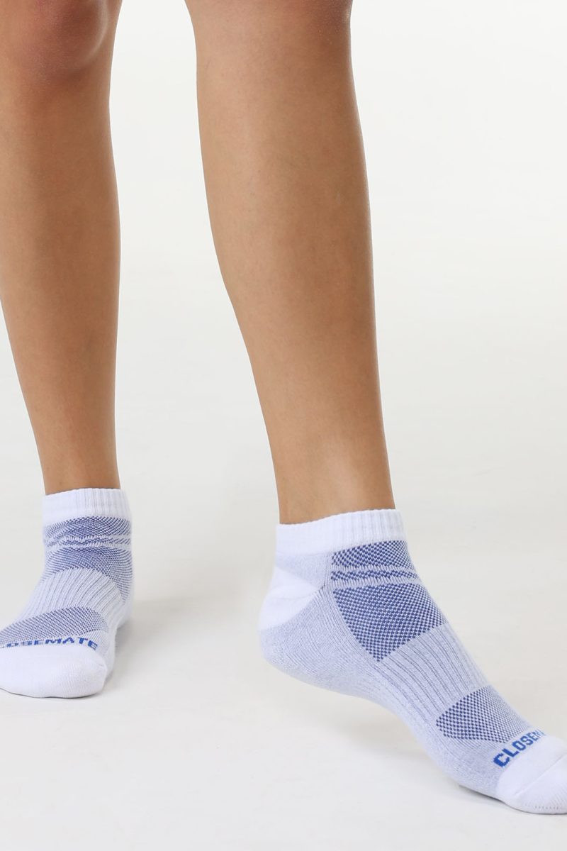 Unisex Athletic Cushioned Quarter Socks
