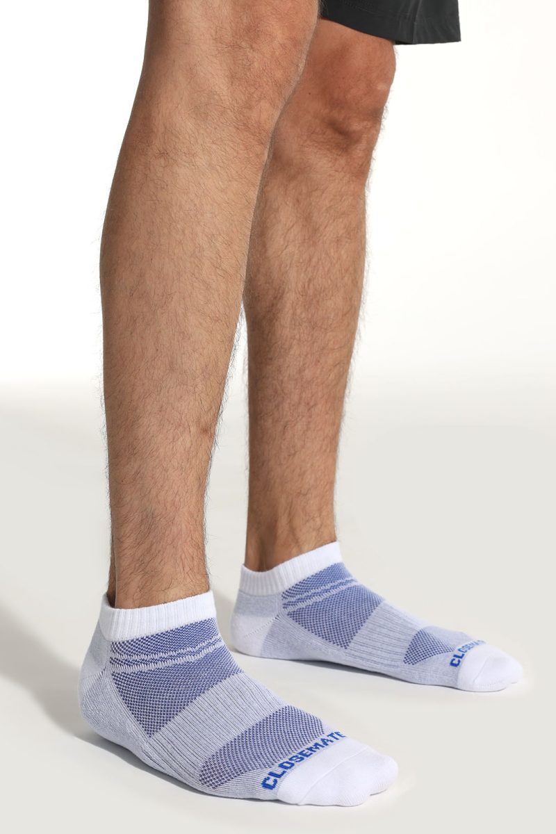 Unisex Athletic Cushioned Quarter Socks