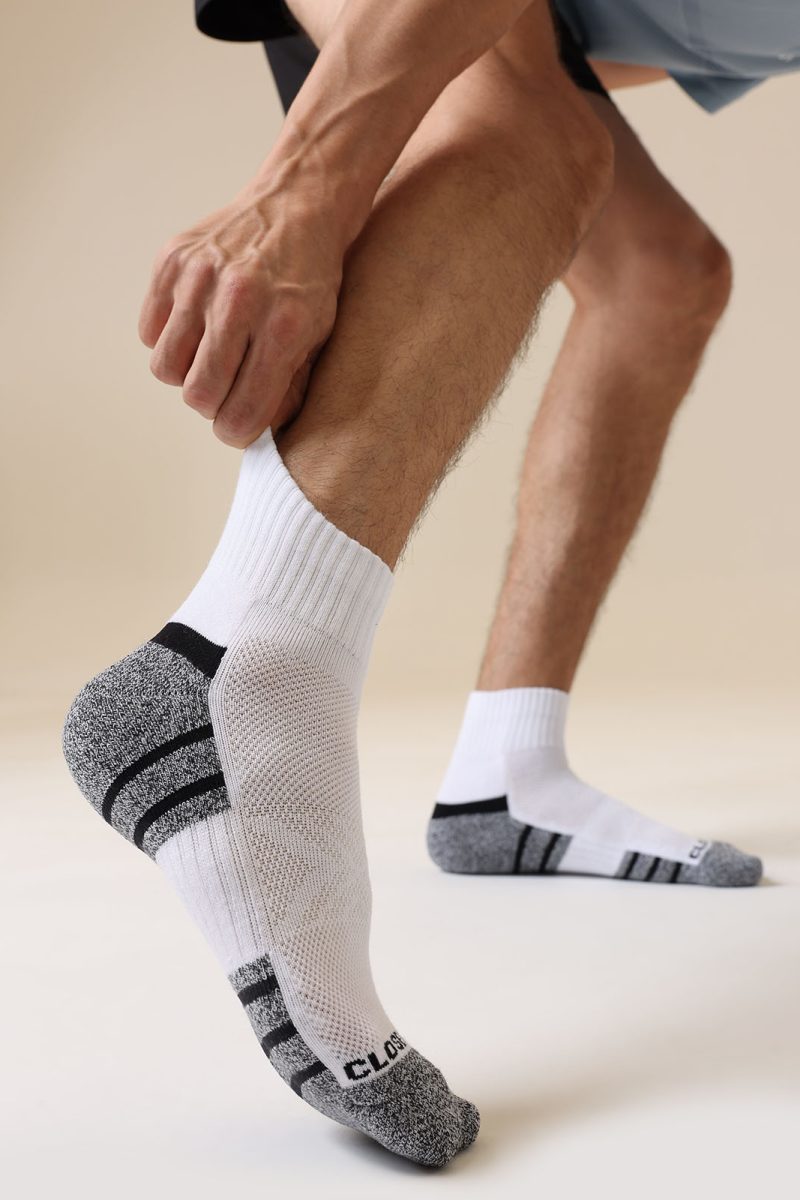 Men's Athletic Cushioned Crew Socks
